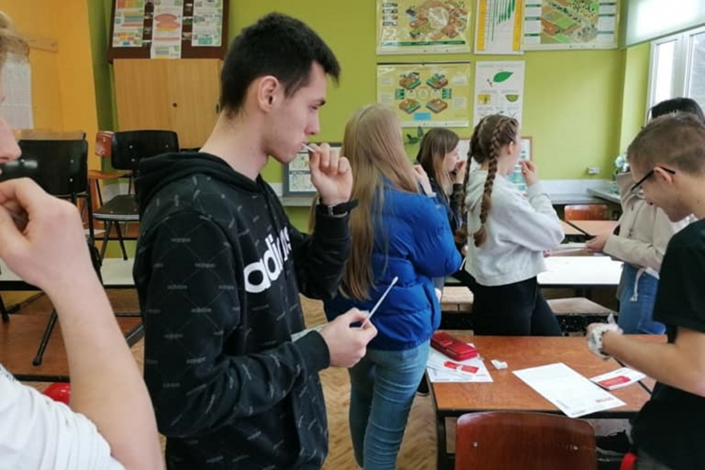Akcja DKMS w ZS im. Jana Pawła II w Kościelcu