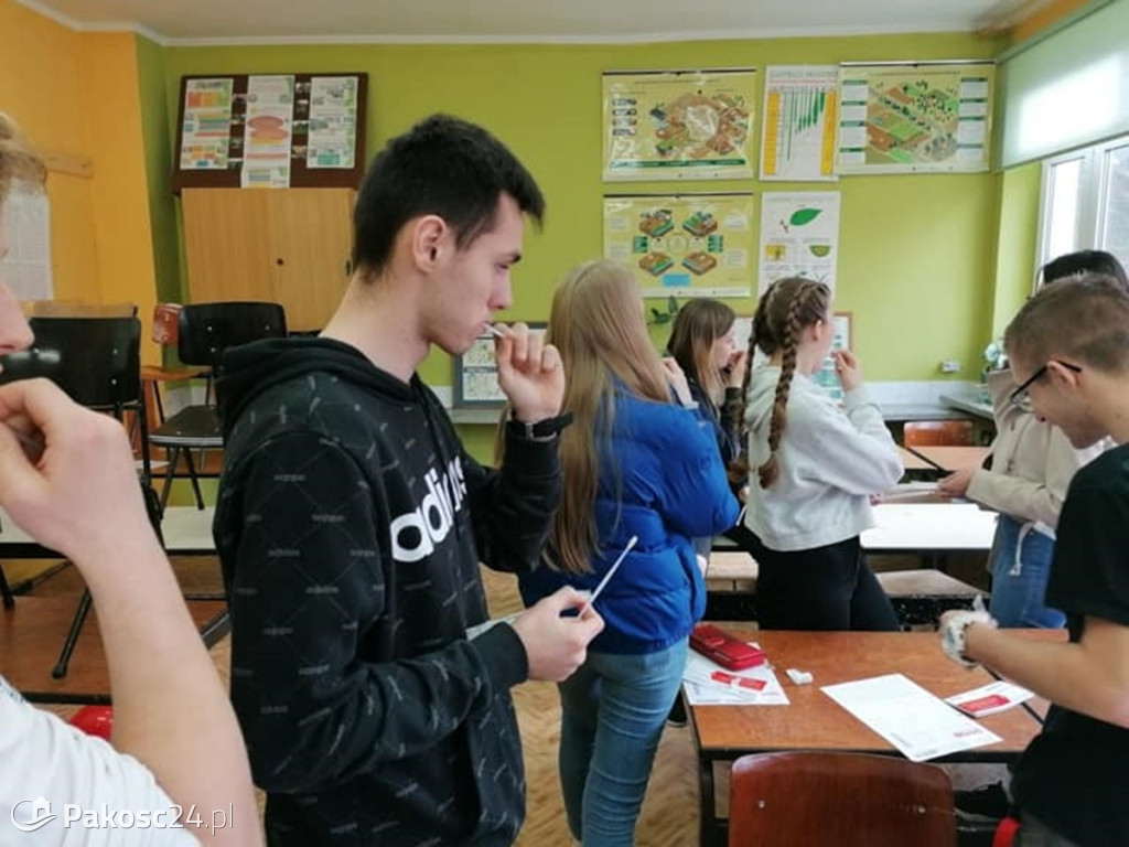 Akcja DKMS w ZS im. Jana Pawła II w Kościelcu