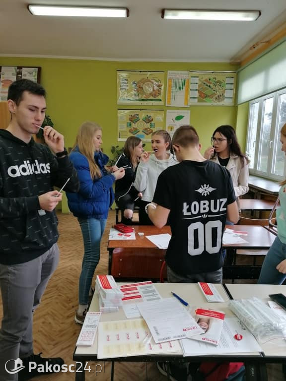 Akcja DKMS w ZS im. Jana Pawła II w Kościelcu