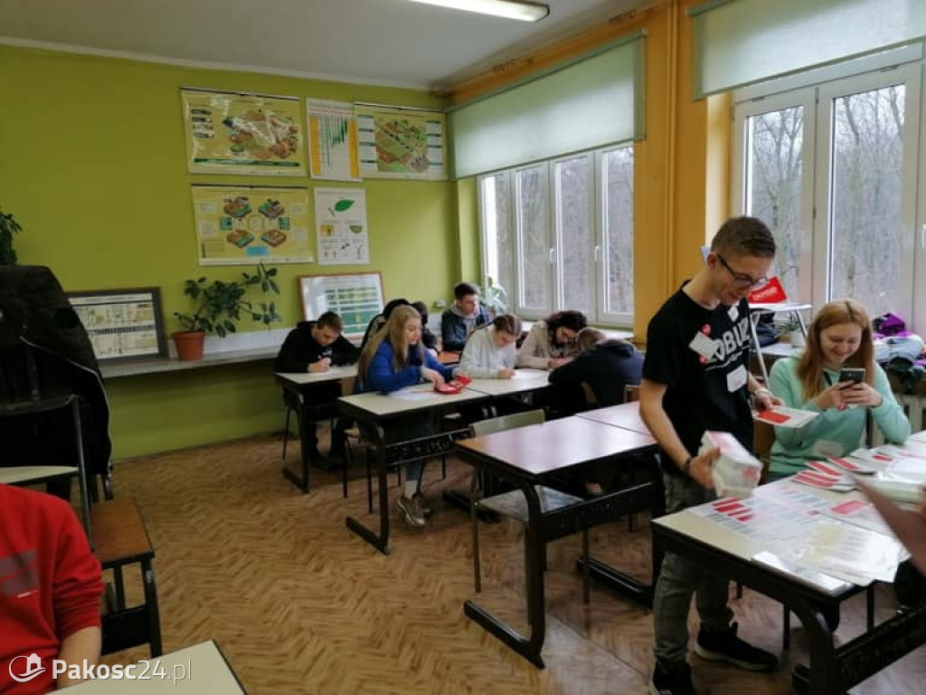 Akcja DKMS w ZS im. Jana Pawła II w Kościelcu