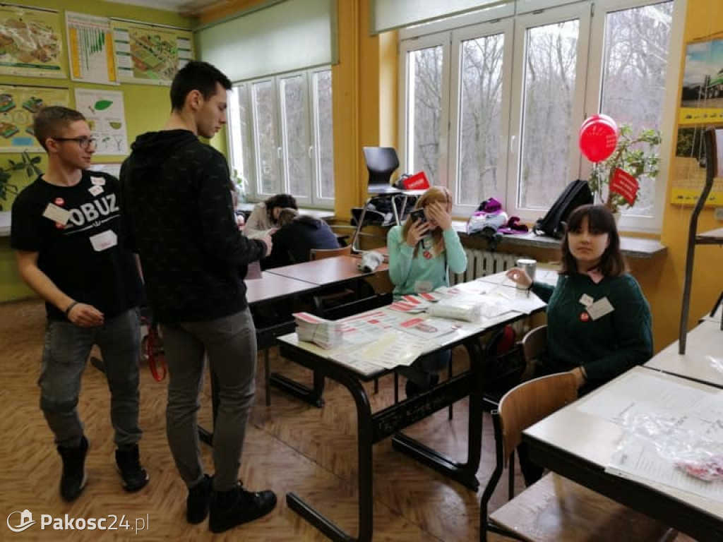 Akcja DKMS w ZS im. Jana Pawła II w Kościelcu