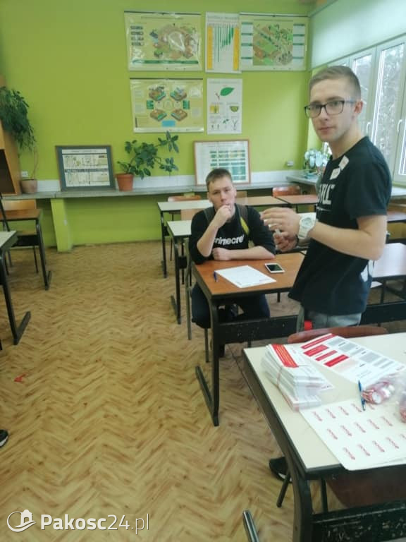 Akcja DKMS w ZS im. Jana Pawła II w Kościelcu