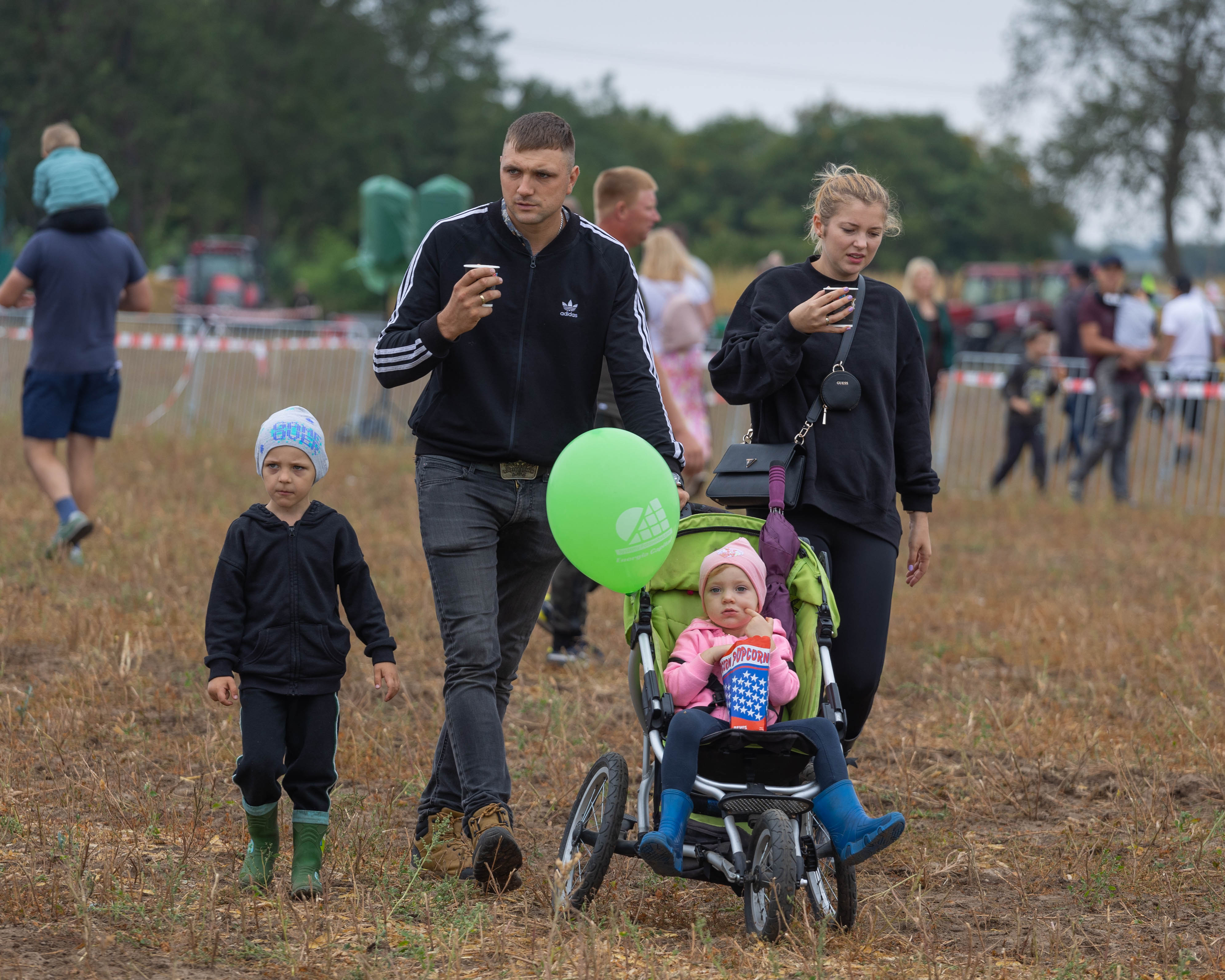 Kujawsko-Pałucki Rajd traktorów na polach Wielowsi