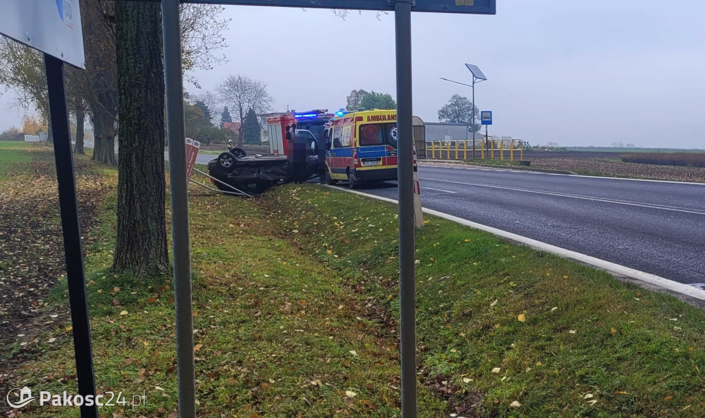 Wypadek na drodze wojewódzkiej nr 251