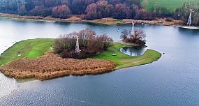 Jezioro Pakoskie i okolica z lotu ptaka-4614
