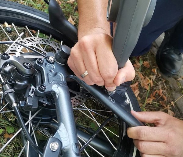 W Pakości policjanci będą znakować rowery-10831