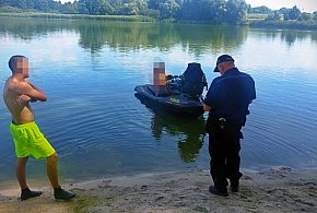 Kontrole nad jeziorami w gminie Pakość. Bezpieczny weekend nad wodą-11208