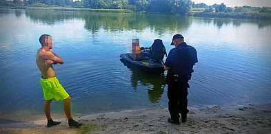 Kontrole nad jeziorami w gminie Pakość. Bezpieczny weekend nad wodą-11208