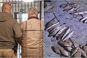 Myślał, że nikt nie patrzy. Nocna akcja nad jeziorem