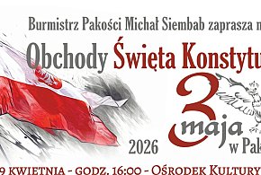 Pakość uczci Święto Konstytucji 3 Maja. Znamy program