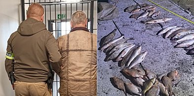 Myślał, że nikt nie patrzy. Nocna akcja nad jeziorem