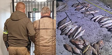 Myślał, że nikt nie patrzy. Nocna akcja nad jeziorem