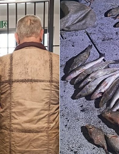 Myślał, że nikt nie patrzy. Nocna akcja nad jeziorem