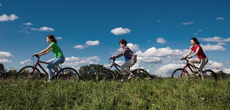 Rowerowy rajd z grillem na finał