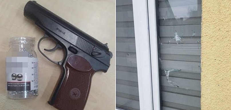 Policyjny pościg za 12-latkiem z wiatrówką