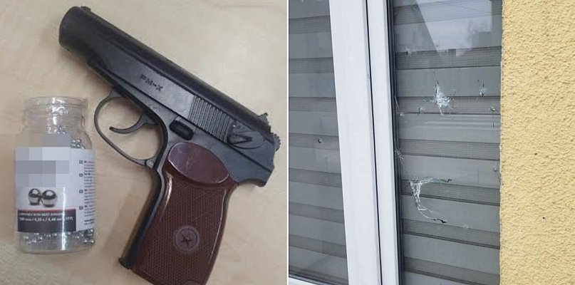 Policyjny pościg za 12-latkiem z wiatrówką