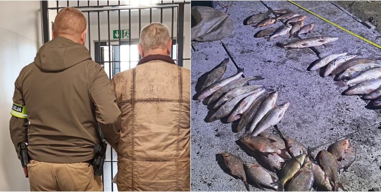 Myślał, że nikt nie patrzy. Nocna akcja nad jeziorem